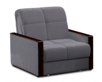 Кресло-кровать Аккордеон 800 с декором с блоком независимых пружин БЕЗ ЯЩИКА